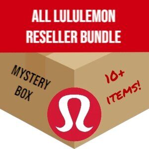 *10 items (Free shipping) - All Lulu reseller box sz 8-10-12